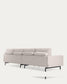 Divano Galene 4 posti beige 414 cm