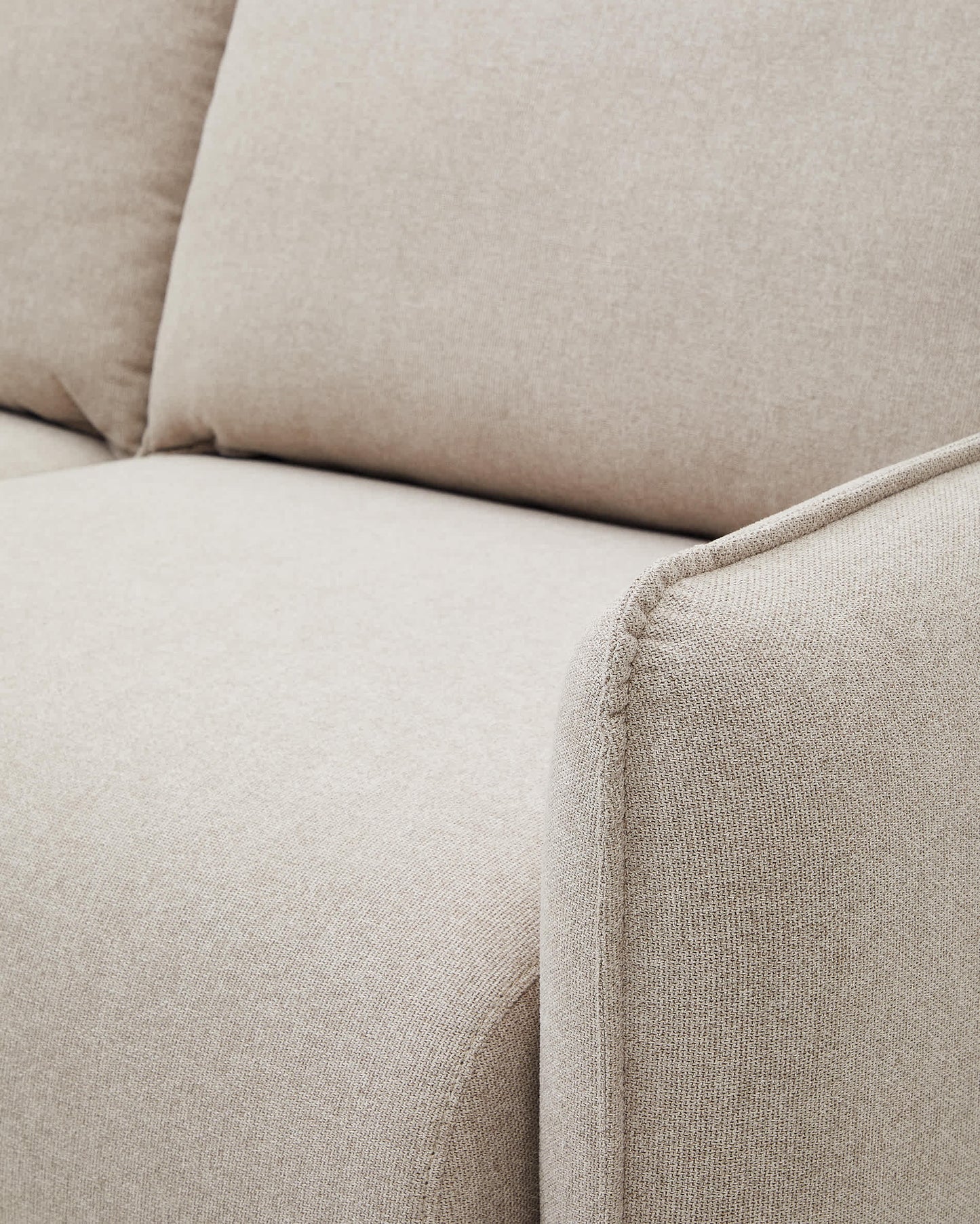 Divano Carlota 3 posti beige 213 cm