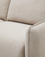 Divano Carlota 3 posti beige 213 cm
