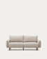 Divano Carlota 3 posti beige 213 cm