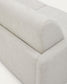 Divano letto Nuala perla a 2 posti 184 cm