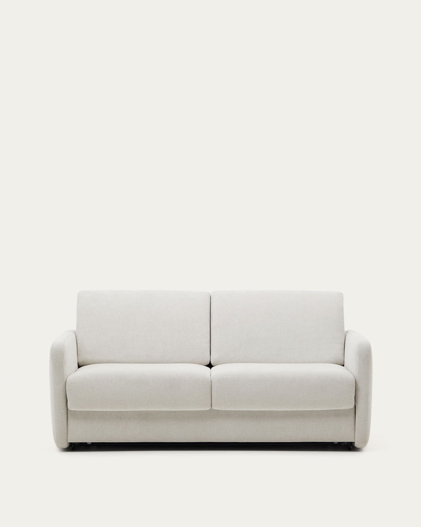 Divano letto Nuala perla a 3 posti 204 cm