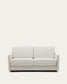 Divano letto Nuala perla a 3 posti 204 cm