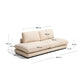 Divano modulare Gala a 3 posti in ciniglia beige FSC Mix Credit 240 cm