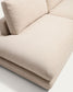 Divano modulare Gala a 3 posti in ciniglia beige FSC Mix Credit 240 cm
