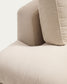 Divano modulare Gala a 3 posti in ciniglia beige FSC Mix Credit 240 cm