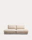 Divano modulare Gala a 3 posti in ciniglia beige FSC Mix Credit 240 cm