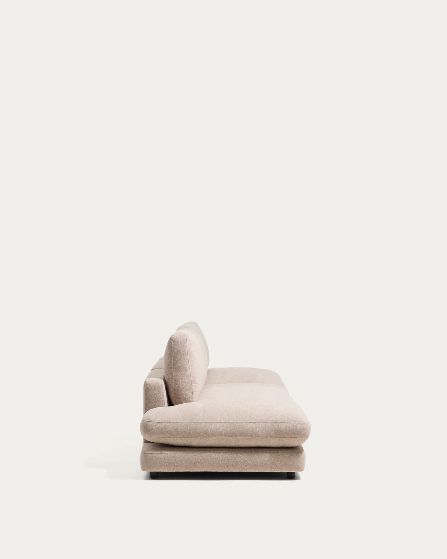 Divano modulare Gala a 3 posti in ciniglia beige FSC Mix Credit 240 cm