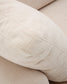 Divano Gala 4 posti in ciniglia beige 300 cm