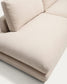 Divano modulare Gala 4 posti con estremità sinistra, in ciniglia beige FSC Mix Credit 315 cm