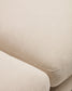 Divano modulare Gala 4 posti con modulo terminale destro in ciniglia beige FSC Mix Credit 315 cm