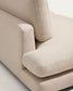 Divano modulare Gala 4 posti in ciniglia beige FSC Mix Credit 330 cm