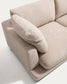 Divano ad angolo Gala 6 posti in micro bouclé beige FSC Mix Credit, 300 x 300 cm