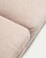 Divano Gala 6 posti micro bouclé beige FSC Mix Credit 390 cm