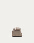 Divano Gala 6 posti micro bouclé beige FSC Mix Credit 390 cm