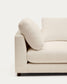 Chaise longue Gala destra beige 193 x 105 cm