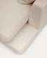 Chaise longue Gala destra beige 193 x 105 cm