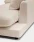 Chaise longue Gala destra beige 193 x 105 cm