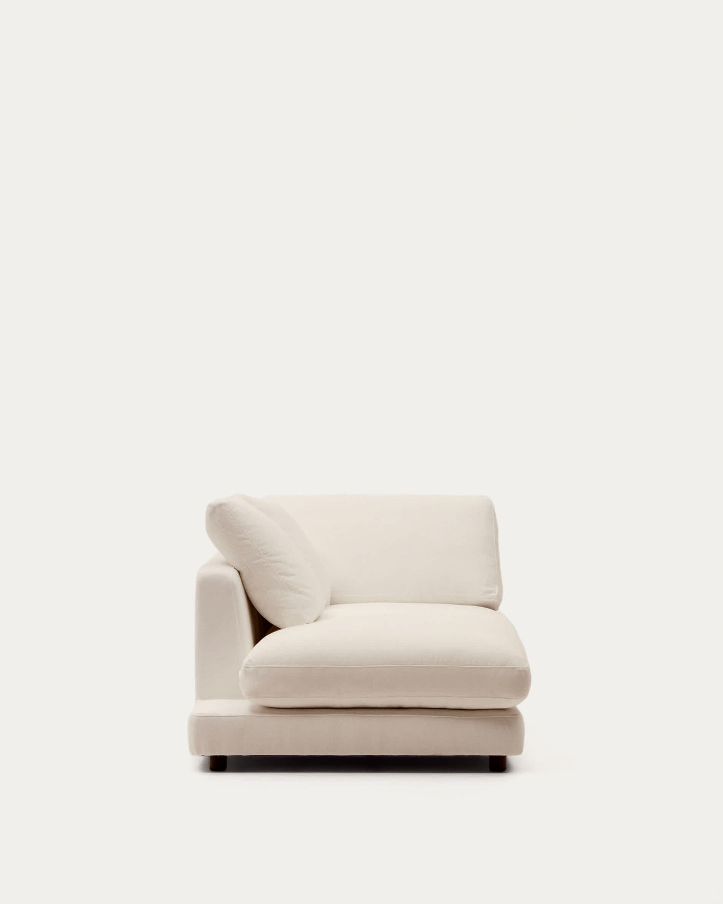 Chaise longue Gala sinistra beige 193 x 105 cm