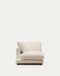 Chaise longue Gala sinistra beige 193 x 105 cm