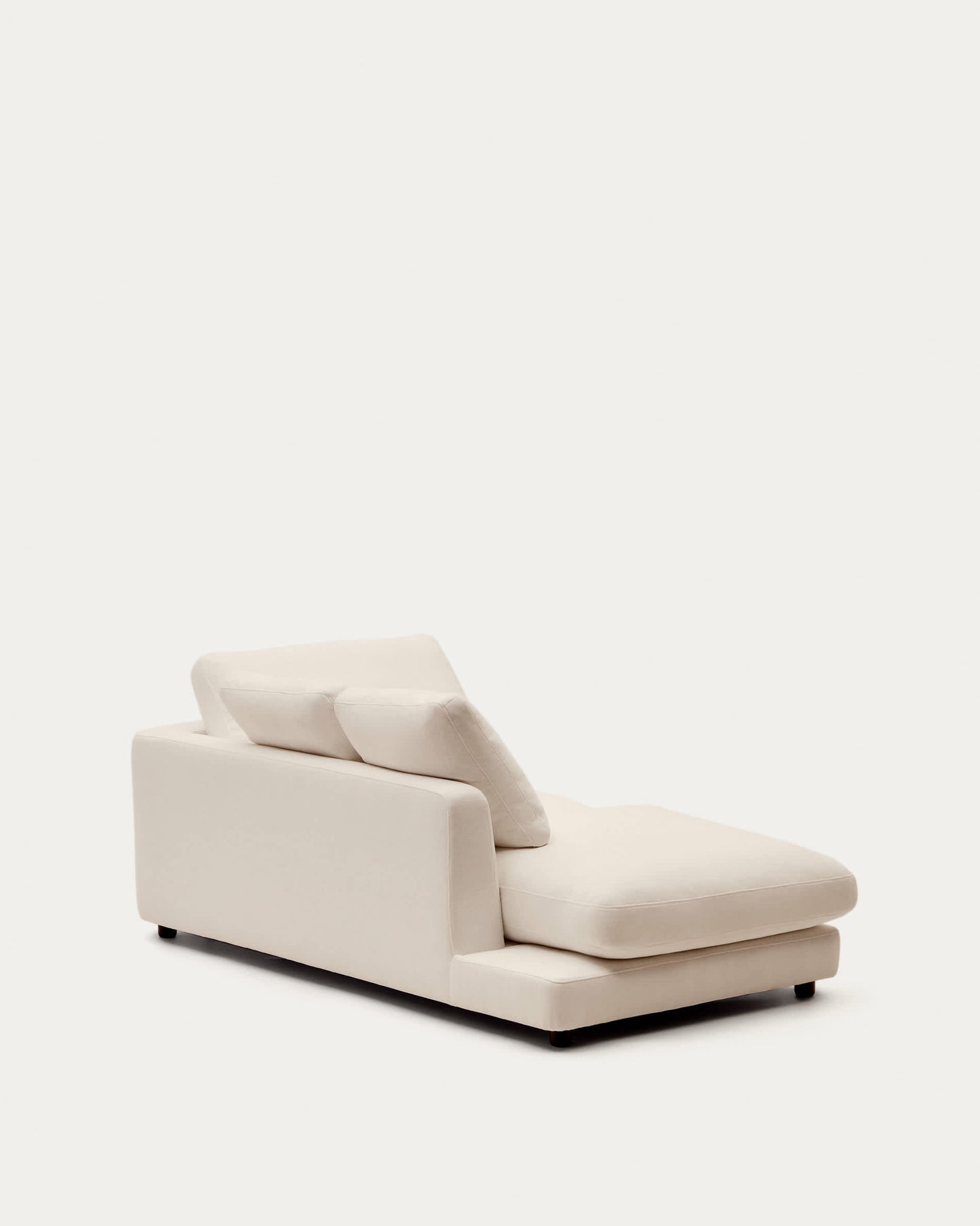 Chaise longue Gala sinistra beige 193 x 105 cm