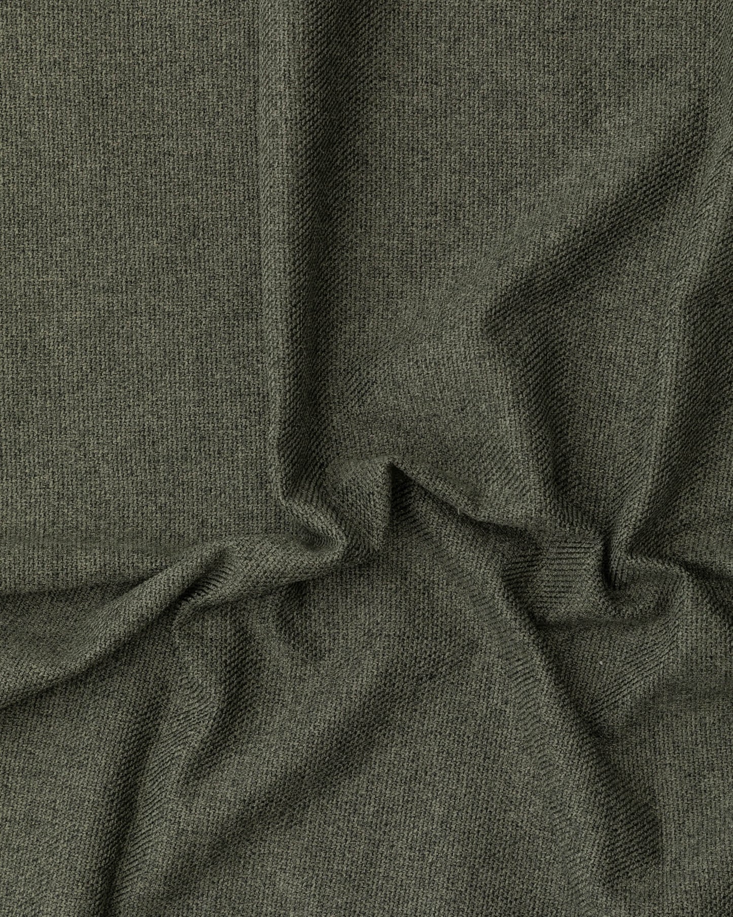 Divano Gala 3 posti in ciniglia verde scuro FSC Mix Credit 210 cm