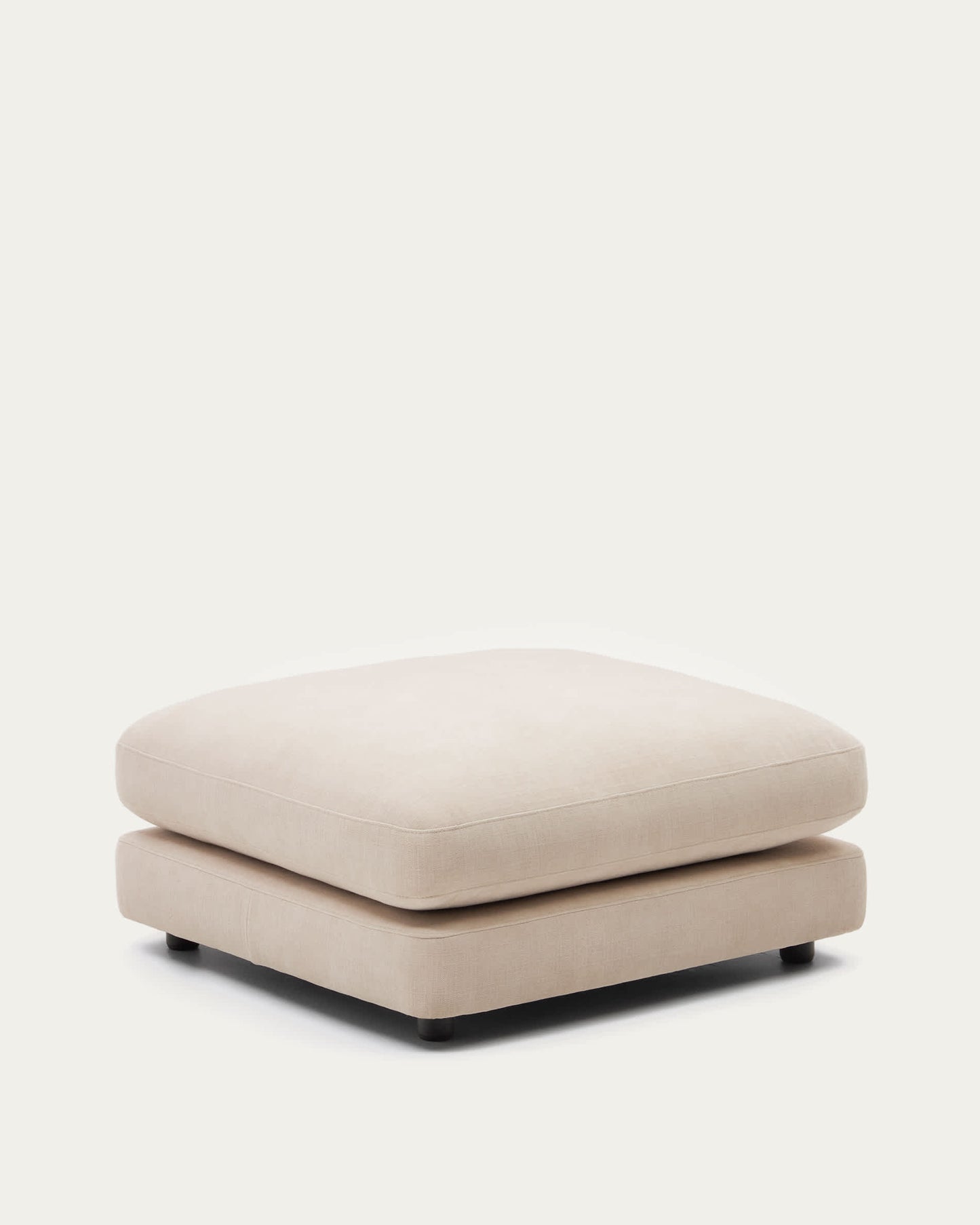 Poggiapiedi Gala beige 90 x 90 cm