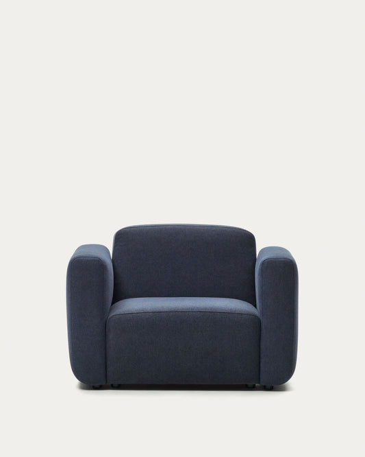 Poltrona modulare Neom blu