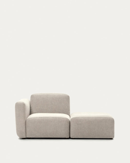 Divano modulare Neom 1 posto beige 169 cm