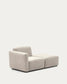 Divano modulare Neom 1 posto beige 169 cm