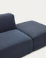 Divano modulare Neom 1 posto blu 169 cm