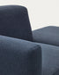 Divano modulare Neom 1 posto blu 169 cm