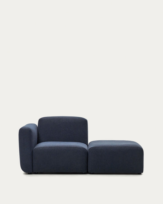 Divano modulare Neom 1 posto blu 169 cm