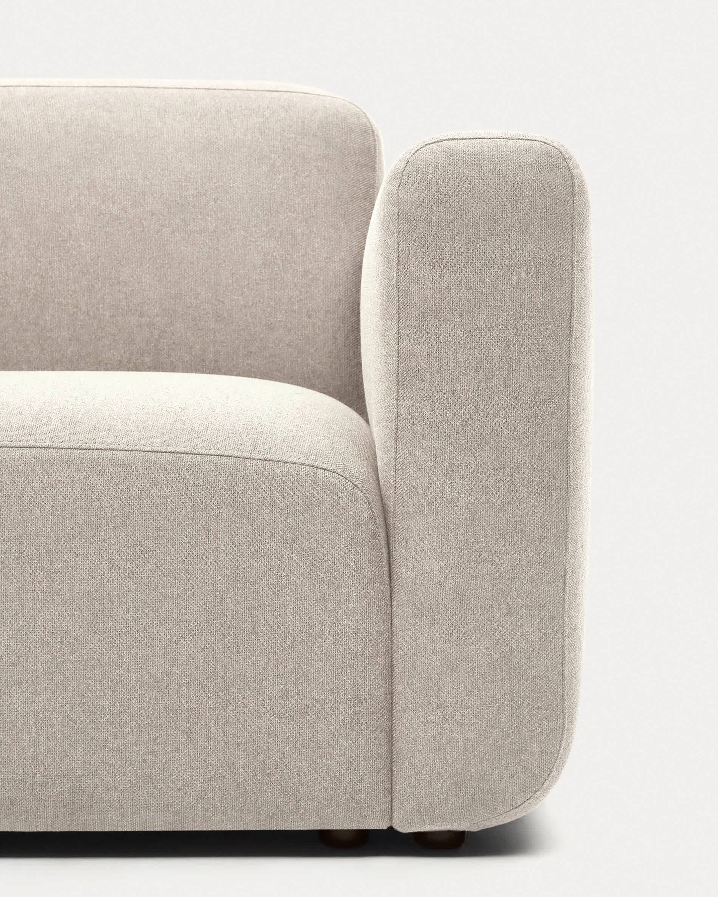 Divano modulare Neom 2 posti beige 188 cm