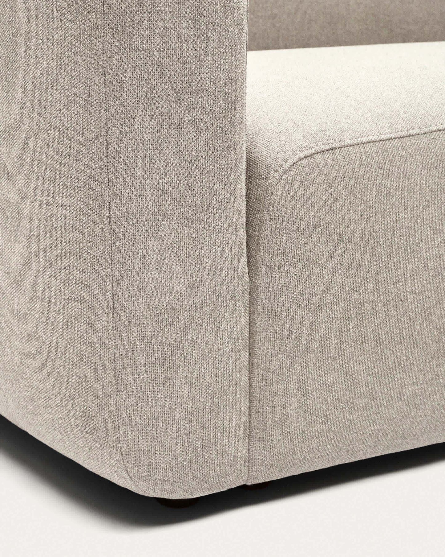 Divano modulare Neom 2 posti beige 188 cm