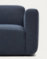 Divano modulare Neom 2 posti blu 188 cm