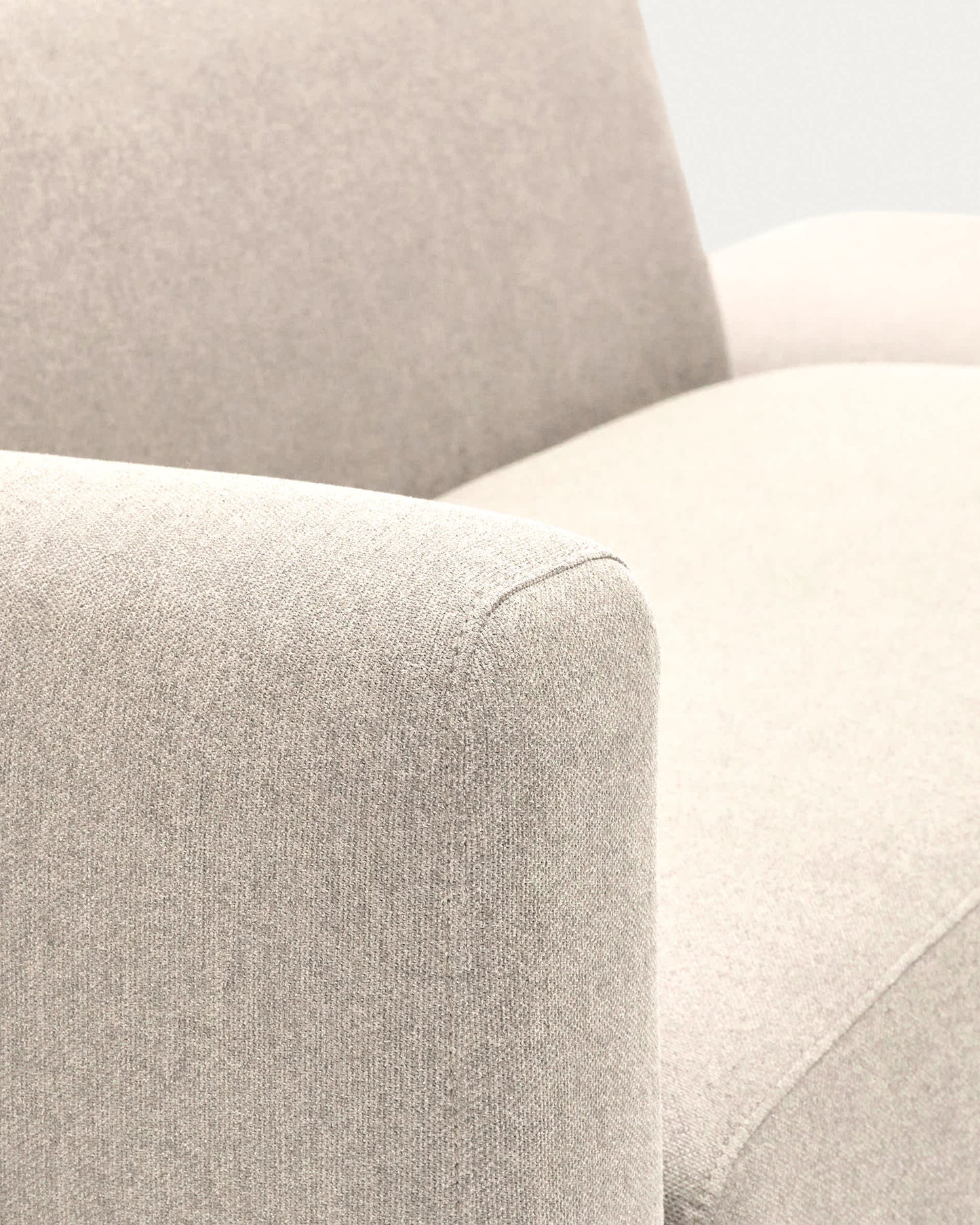 Divano modulare Neom 2 posti beige 244 cm