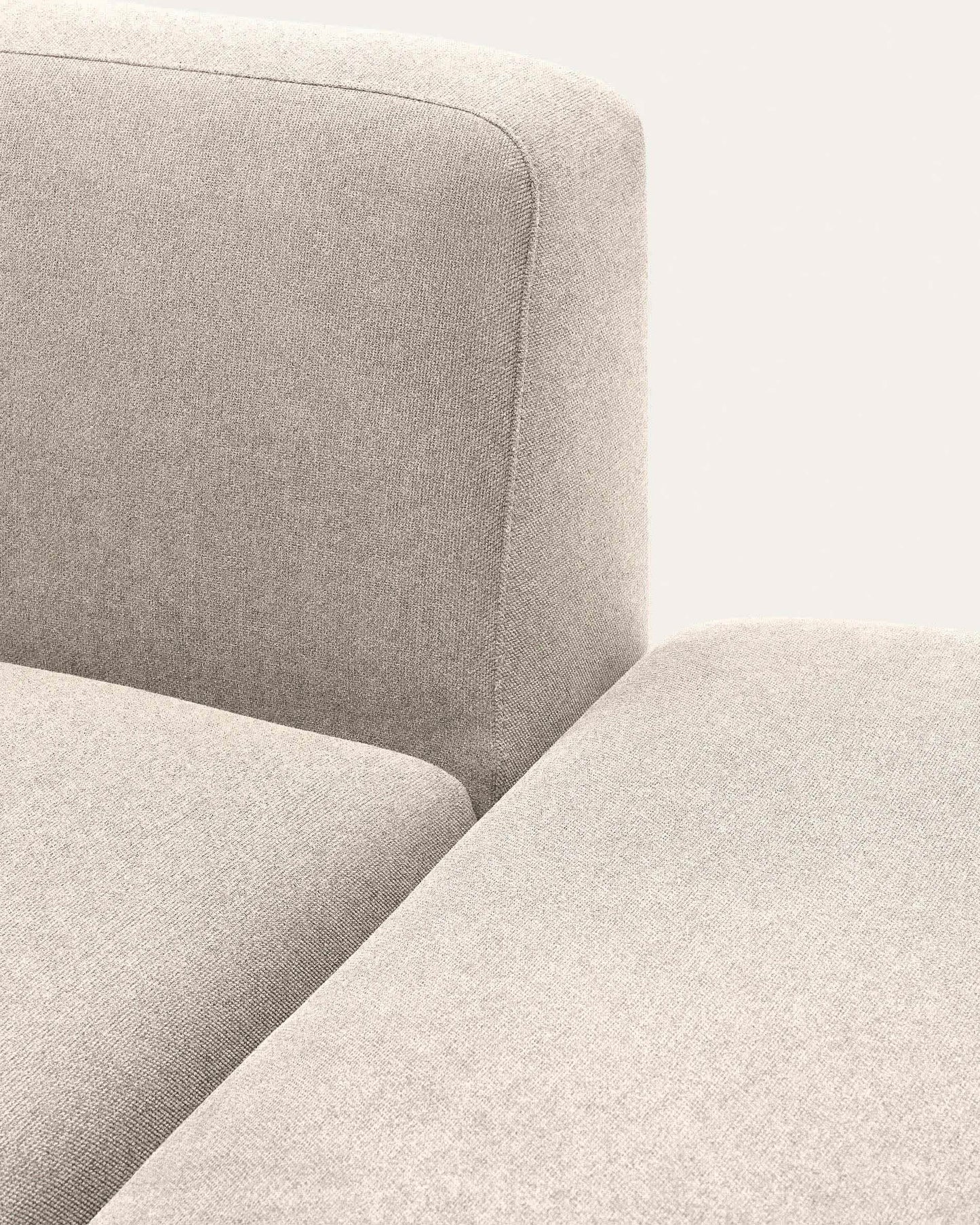 Divano modulare Neom 2 posti beige 244 cm