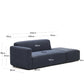 Divano modulare Neom 2 posti blu 244 cm