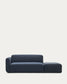 Divano modulare Neom 2 posti blu 244 cm