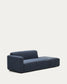 Divano modulare Neom 2 posti blu 244 cm
