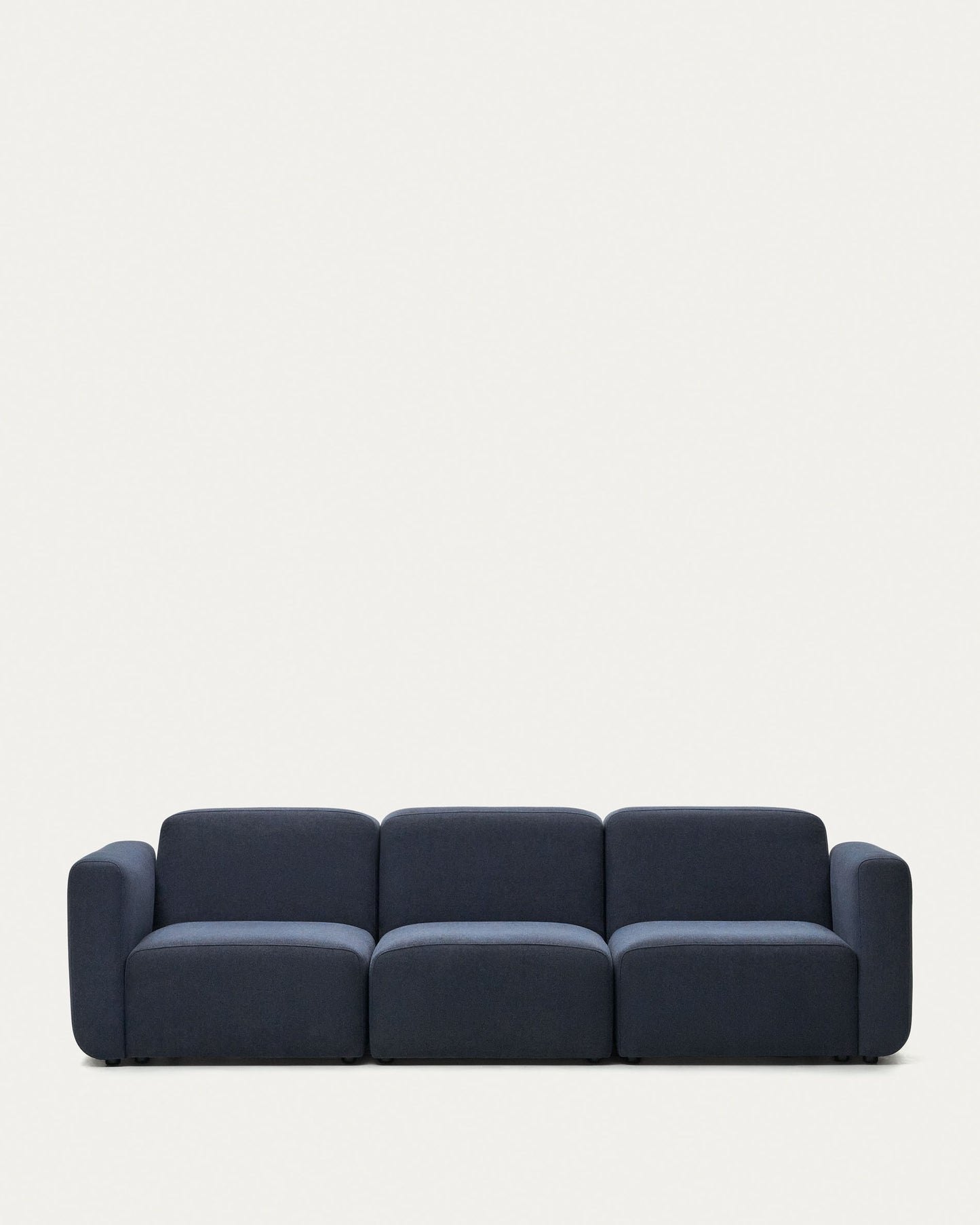 Divano modulare Neom 3 posti blu 263 cm