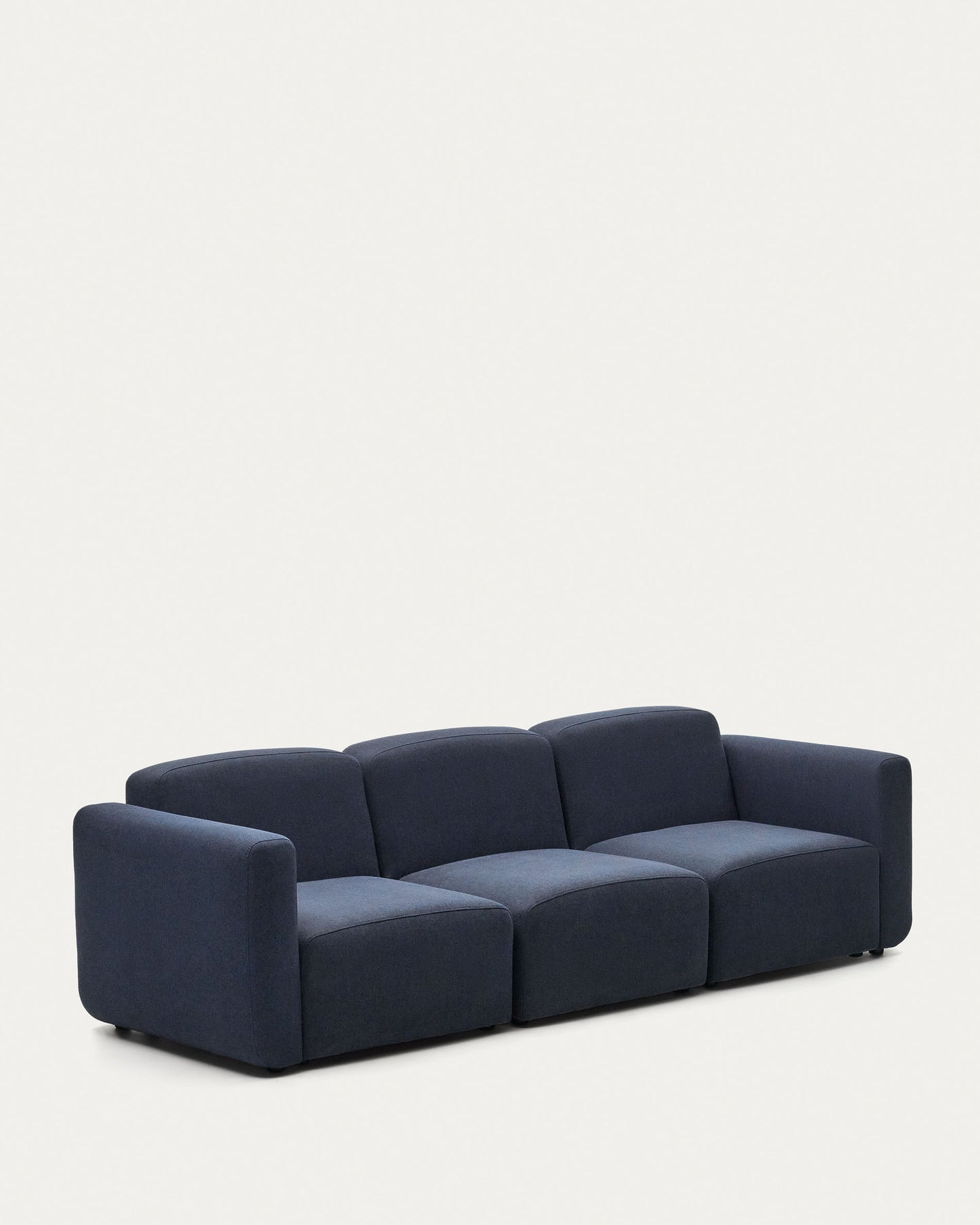Divano modulare Neom 3 posti blu 263 cm