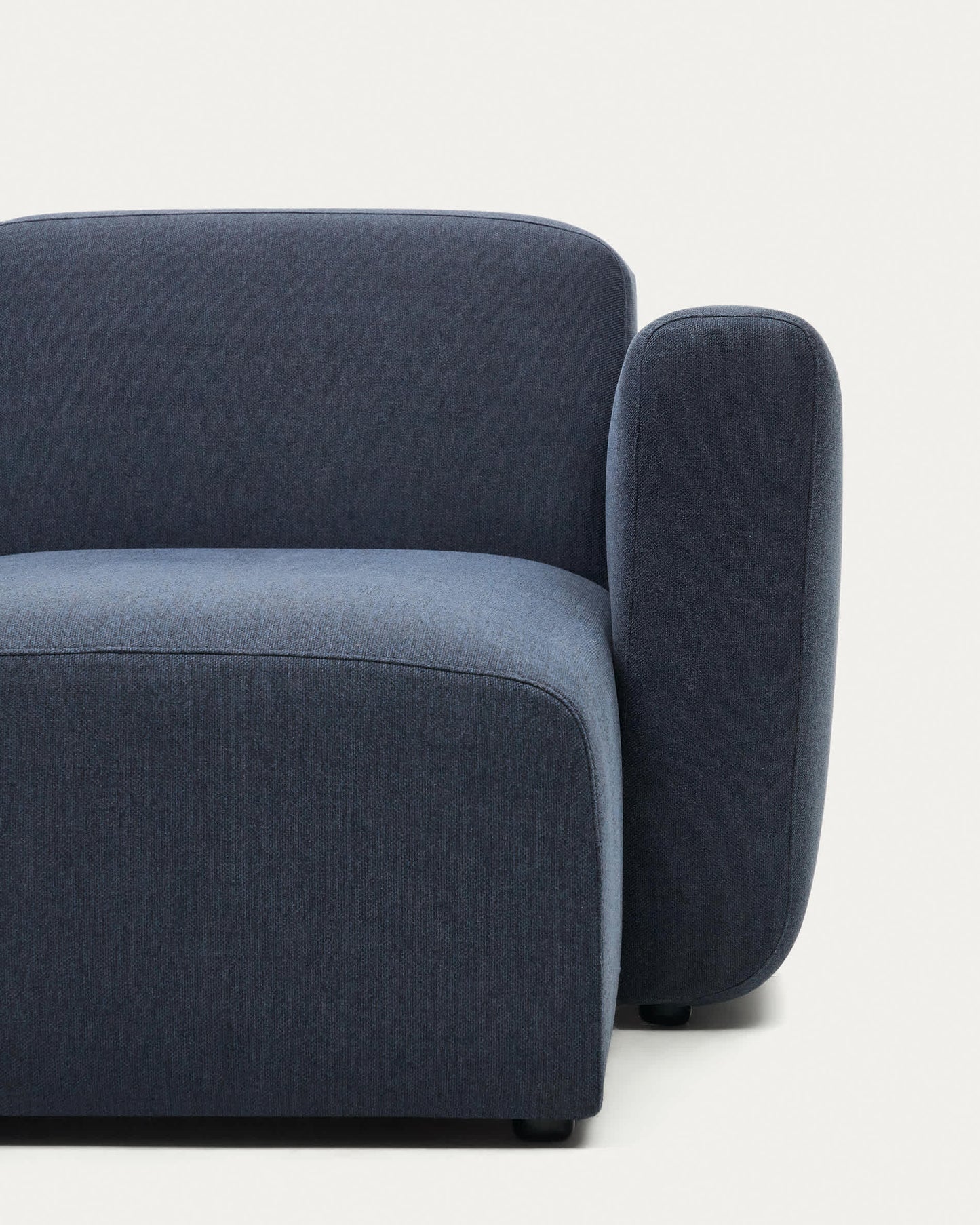 Divano modulare Neom 3 posti chaise longue destra/sinistra blu 263 cm