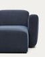 Divano modulare Neom 3 posti chaise longue destra/sinistra blu 263 cm