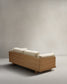 Divano Oaq 3 posti beige 225 cm