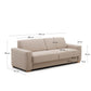 Divano letto Anley 4 posti beige 244 cm