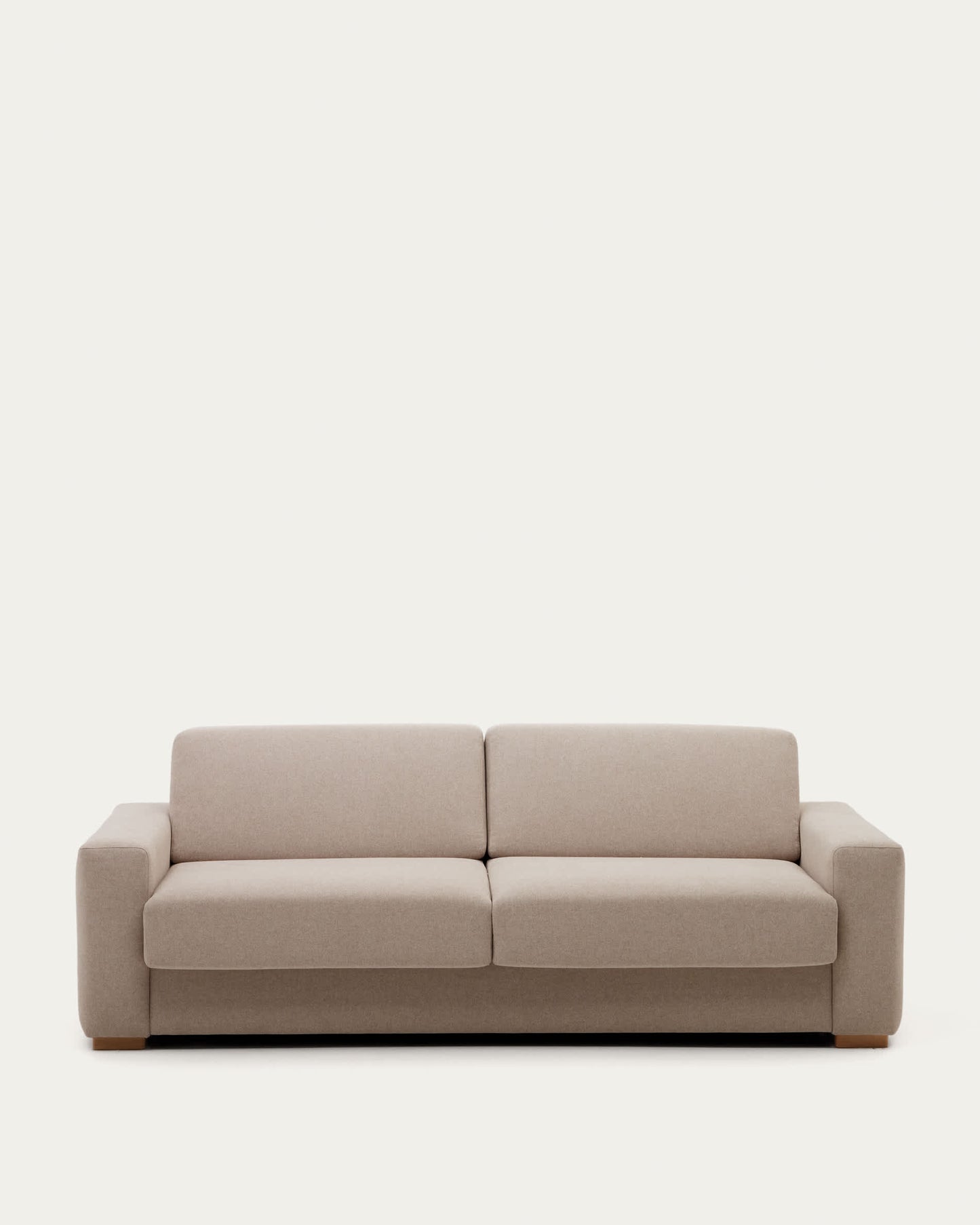 Divano letto Anley 4 posti beige 244 cm
