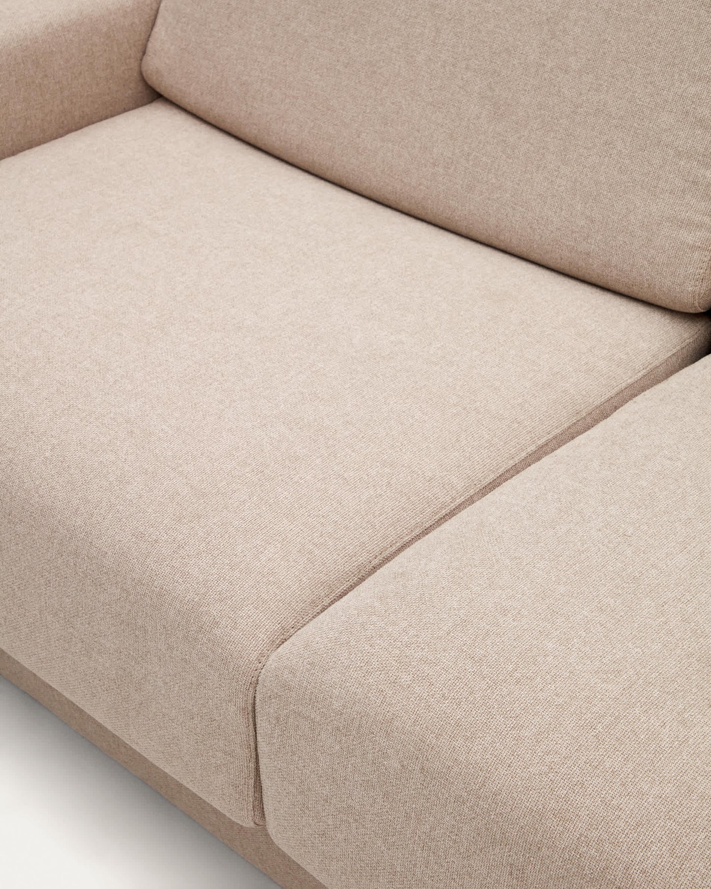 Divano letto Anley 4 posti beige 244 cm