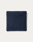Cuscino Martina in bouclé blu navy 52 x 52 cm